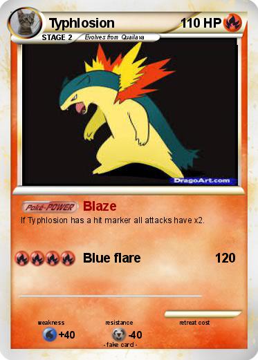 Pokemon Typhlosion
