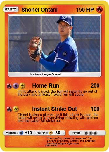 Pokemon Shohei Ohtani