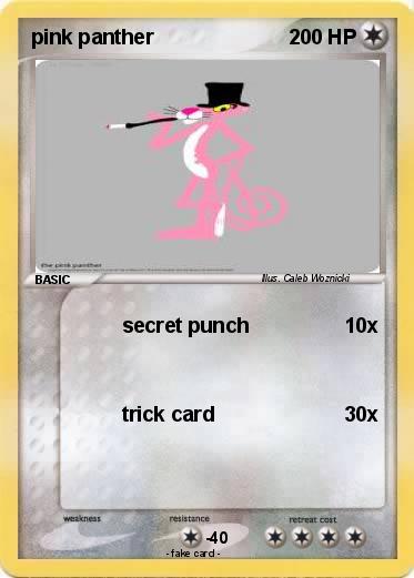 Pokemon pink panther
