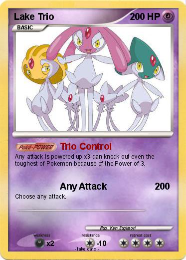 Pokemon Lake Trio