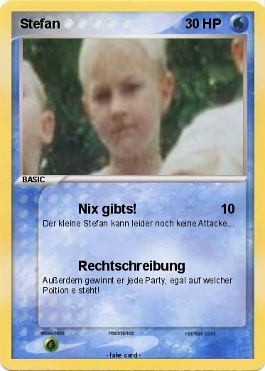 Pokemon Stefan