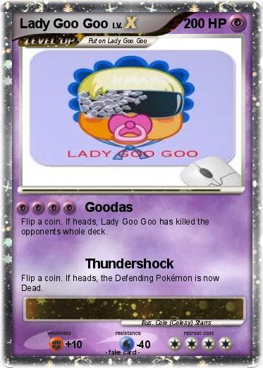 Pokemon Lady Goo Goo