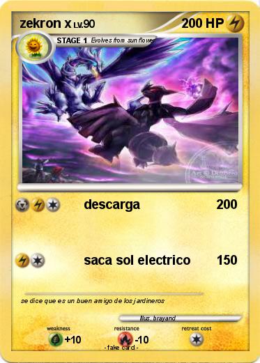 Pokemon zekron x