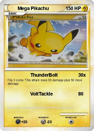 Pokemon Mega Pikachu
