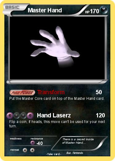 Pokemon Master Hand