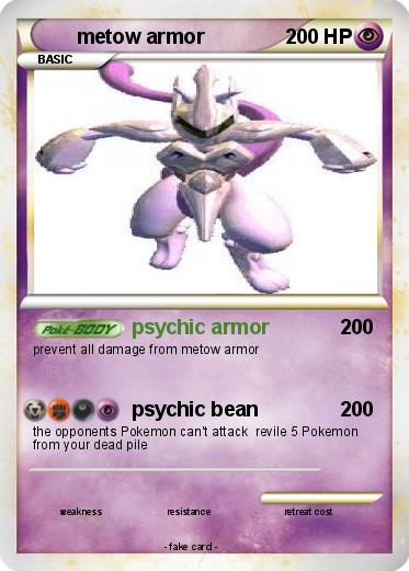 Pokemon metow armor