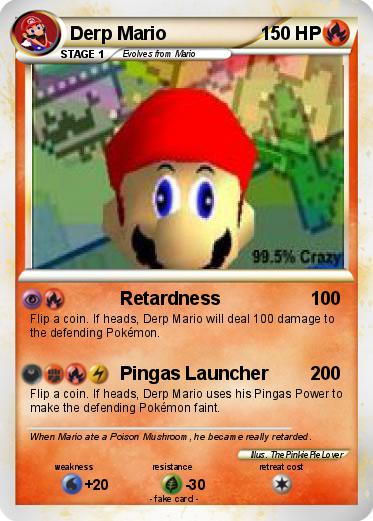 Pokemon Derp Mario