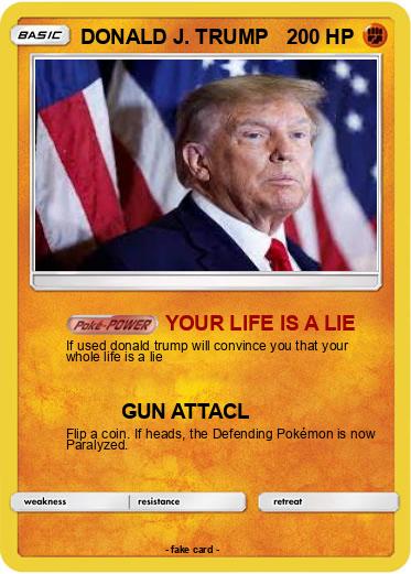 Pokemon DONALD J. TRUMP