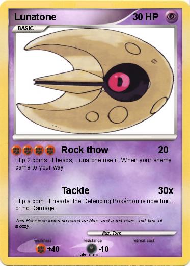 Pokemon Lunatone