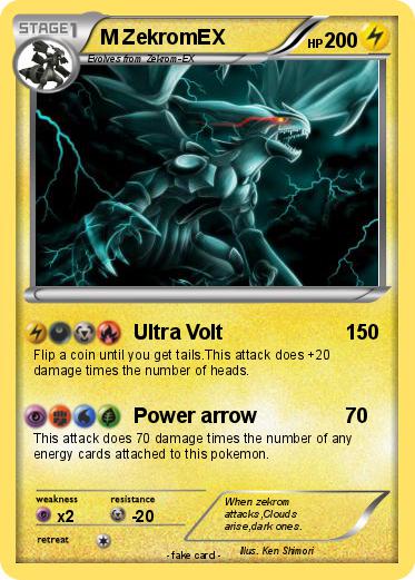 Pokemon M ZekromEX