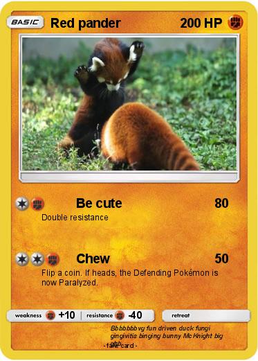 Pokemon Red pander