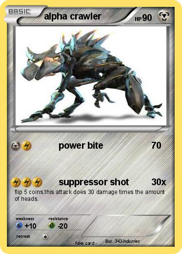 Pokemon alpha crawler