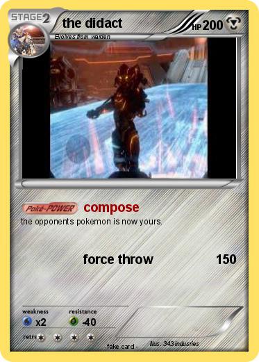 Pokemon the didact