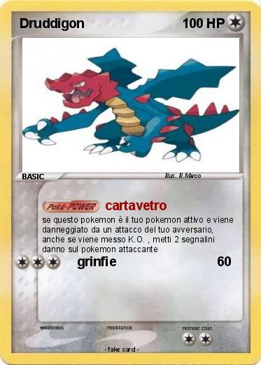 Pokemon Druddigon