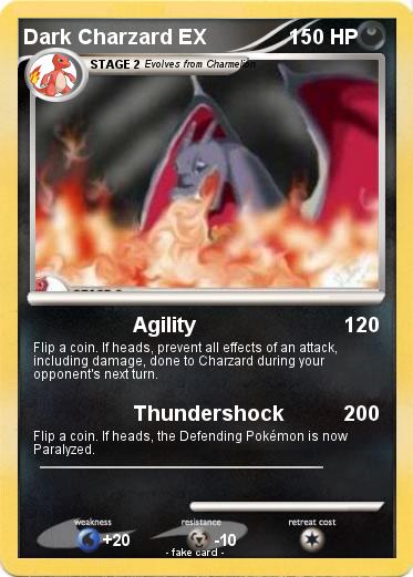 Pokemon Dark Charzard EX