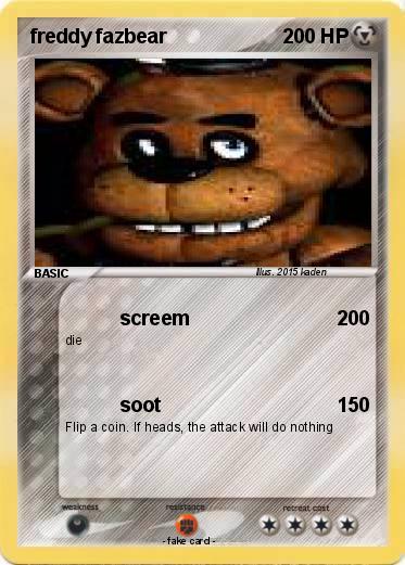 Pokemon freddy fazbear