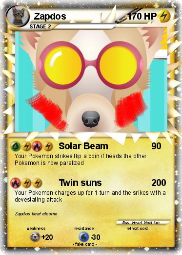 Pokemon Zapdos
