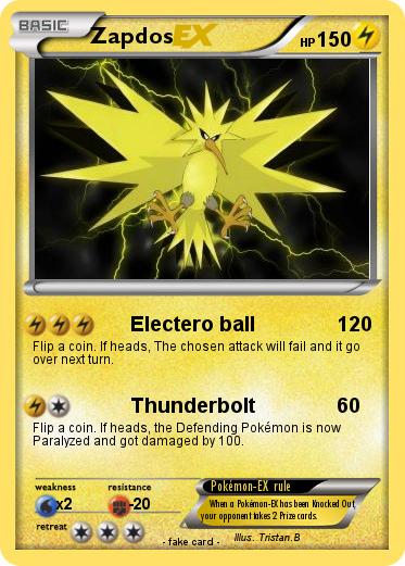 Pokemon Zapdos