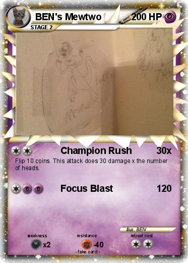 Pokemon BEN's Mewtwo