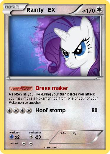 Pokemon Rairity   EX