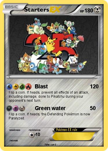 Pokemon Starters