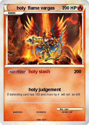 Pokemon holy  flame vargas