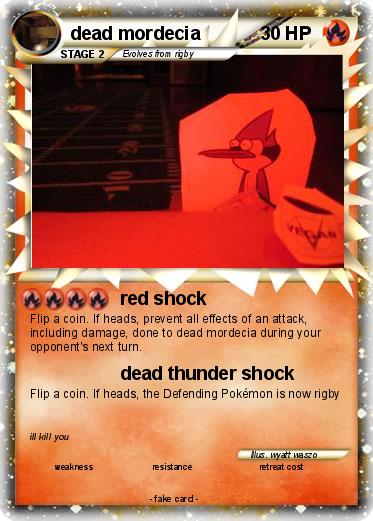 Pokemon dead mordecia