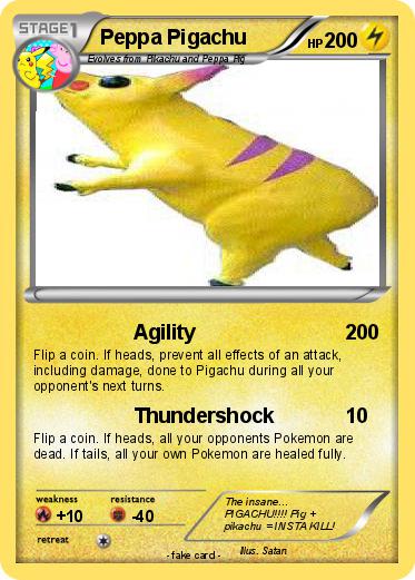 Pokemon Peppa Pigachu