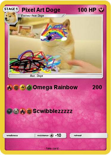 Pokemon Pixel Art Doge