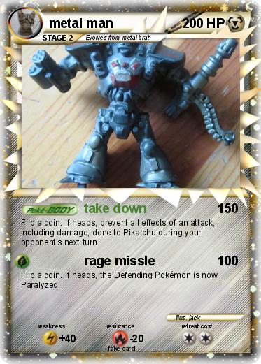 Pokemon metal man