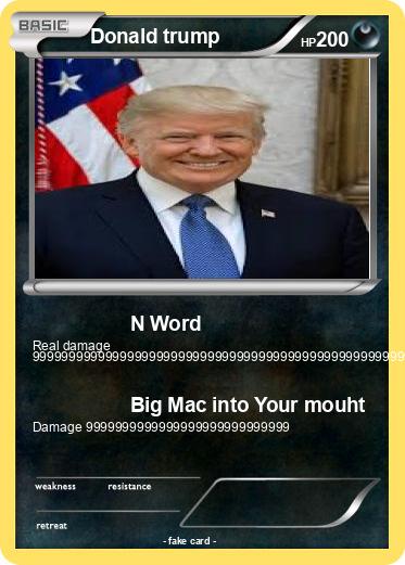 Pokemon Donald trump