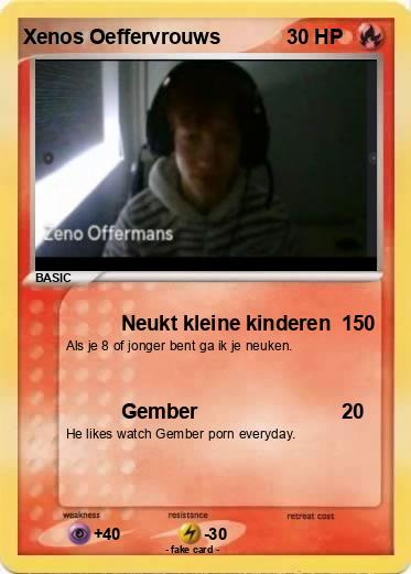 Pokemon Xenos Oeffervrouws