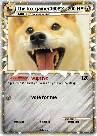 Pokemon the fox gamer360EX