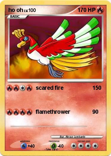 Pokemon ho oh