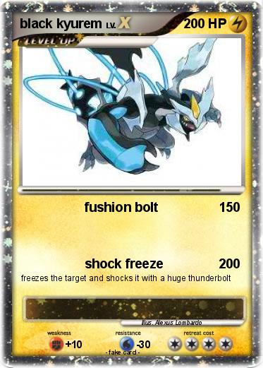 Pokemon black kyurem