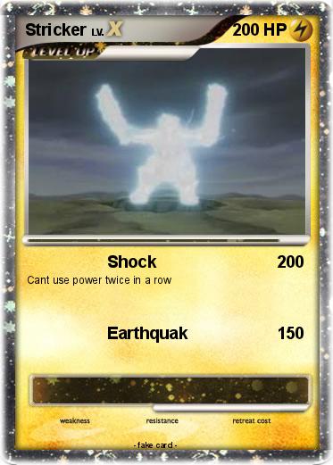 Pokemon Stricker