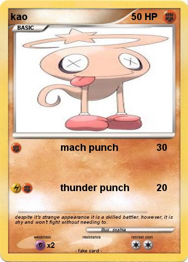 Pokemon kao