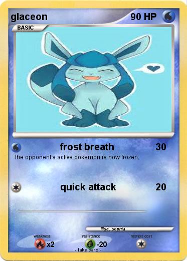 Pokemon glaceon