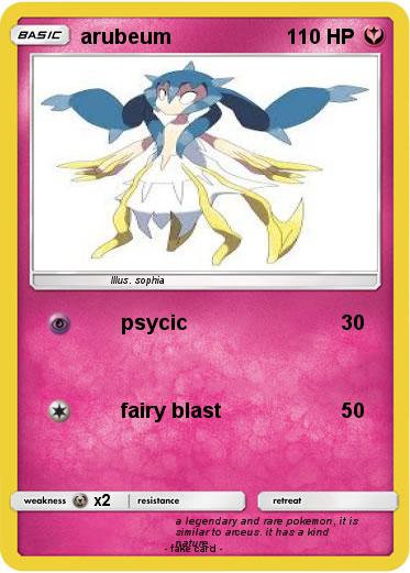 Pokemon arubeum