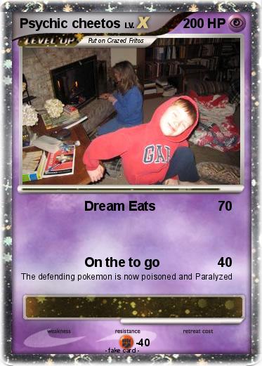 Pokemon Psychic cheetos