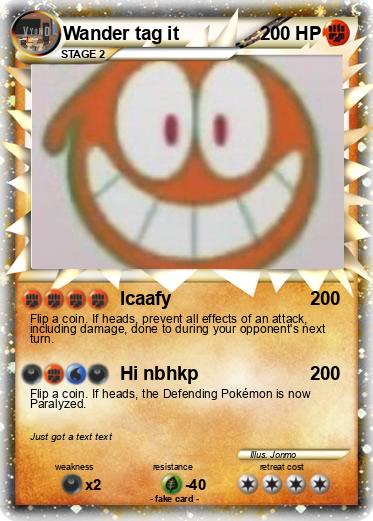 Pokemon Wander tag it