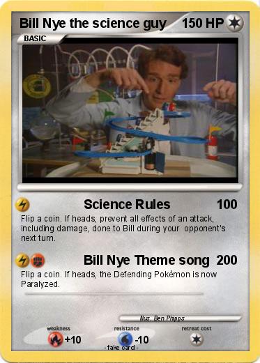 Pokemon Bill Nye the science guy