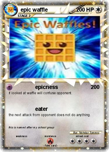 Pokemon epic waffle