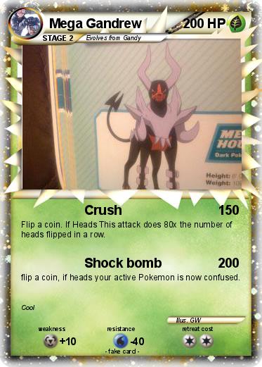Pokemon Mega Gandrew