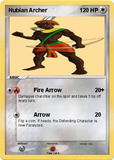 Pokemon Nubian Archer