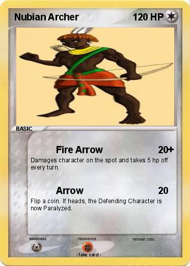 Pokemon Nubian Archer