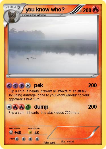 Pokemon you know who?