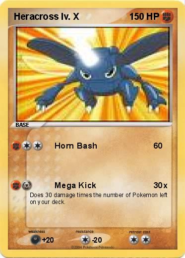 Pokemon Heracross lv. X