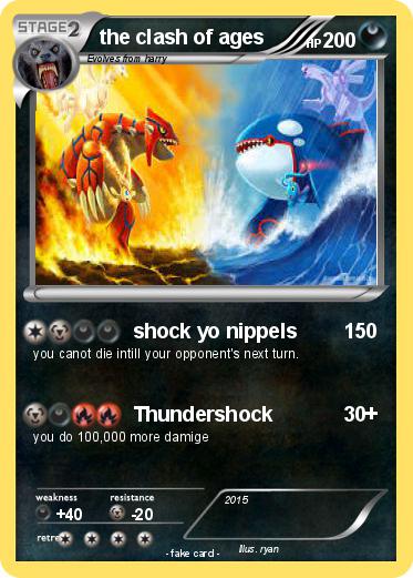 Pokemon the clash of ages