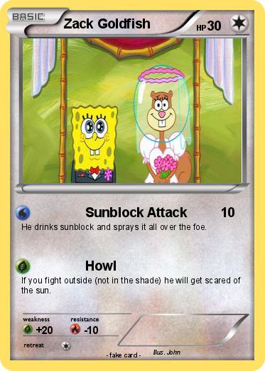 Pokemon Zack Goldfish